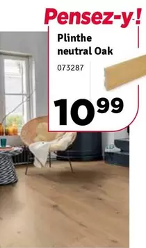 Plinthe neutral Oak 073287