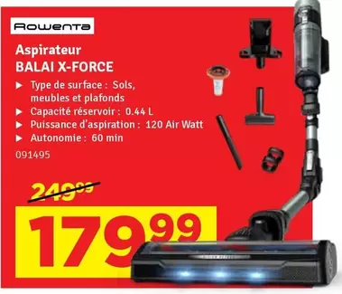 De - Aspirateur BALAI X-FORCE