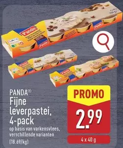 Panda - Fijne leverpastei