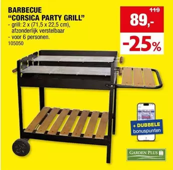 BARBECUE "CORSICA PARTY GRILL"