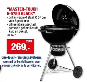 As - "MASTER-TOUCH E-5750 BLACK"