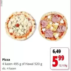 Pizza 4 kazen 495 g of Hawai 520 g