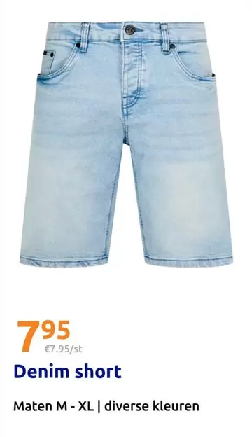 Denim short