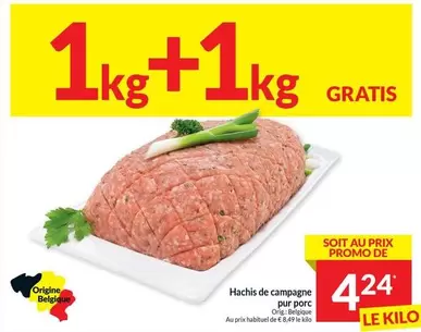 De - Hachis de campagne pur porc