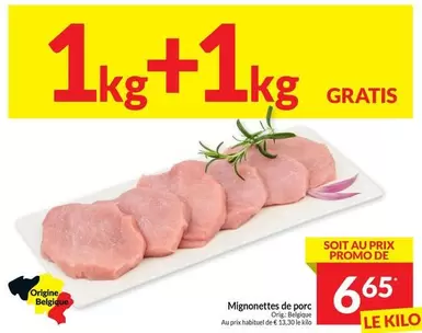 De - Mignonnettes de porc