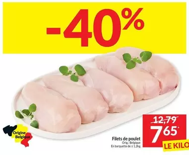 De - Filets de poulet