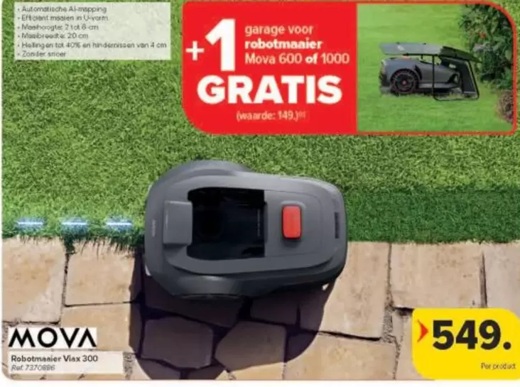 Robotmaaier Mova 600 of 1000