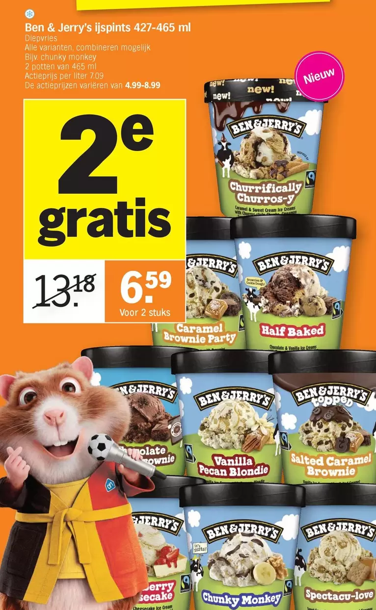 De - Ben & Jerry's ice cream