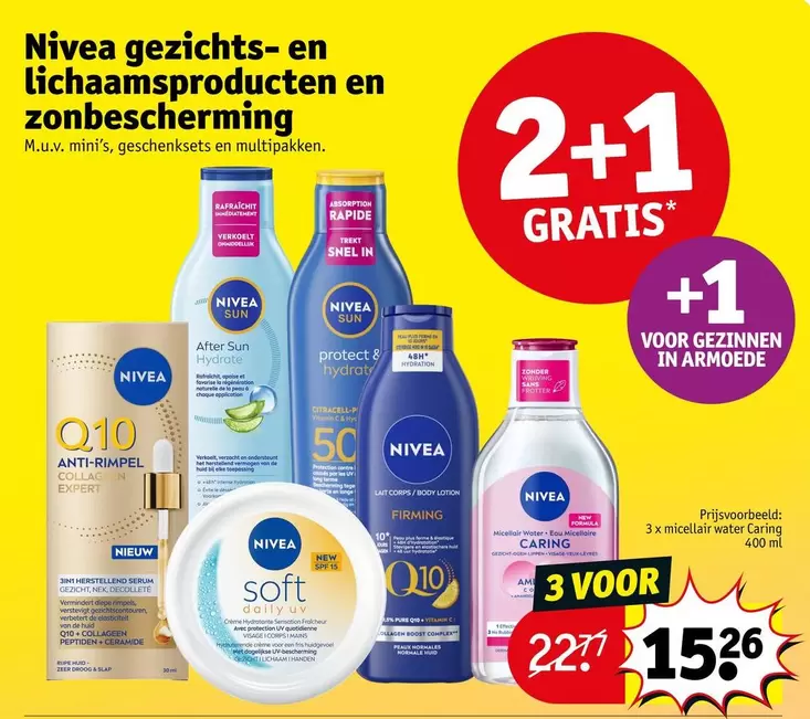 De - Gezichts- en lichaamsverzorging en zonbescherming