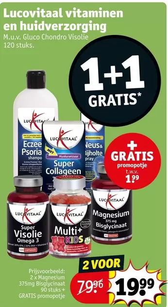 Lucovitaal vitaminen en huidverzorging