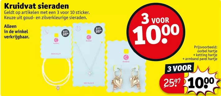 De - Kruidvat sieraden