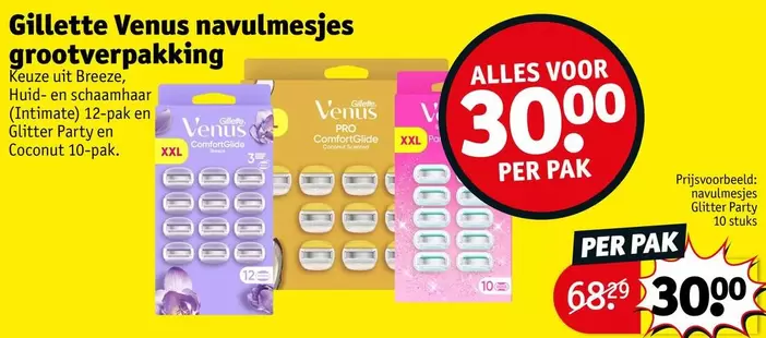 Venus navulmesjes grootverpakking