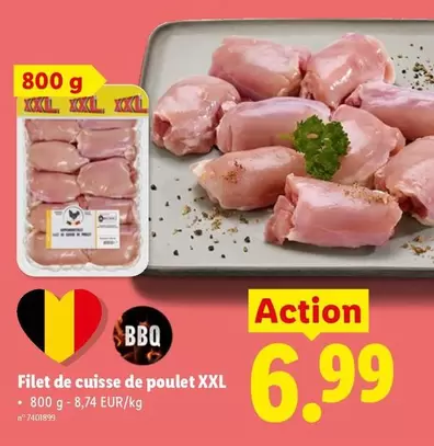 Bbq - Filet de cuisse de poulet XXL