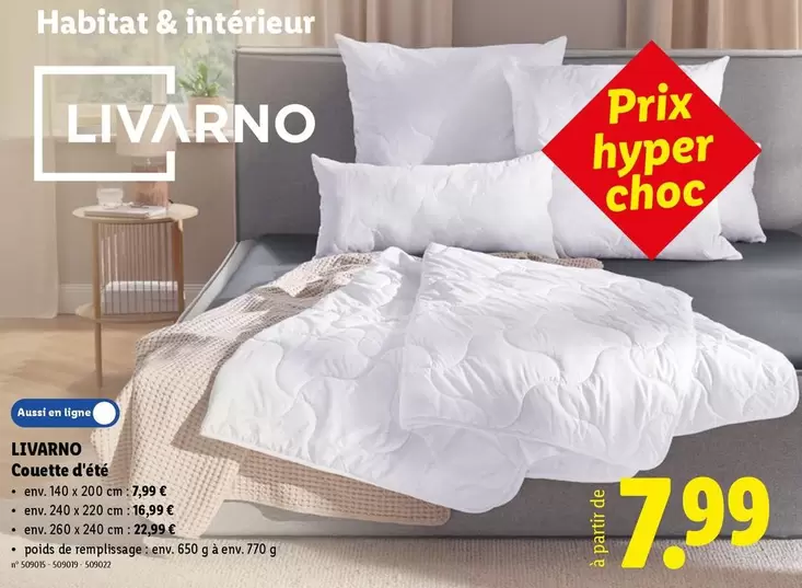 De - Couette d'été