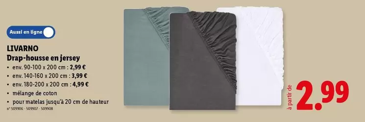 De - Drap-housse en jersey