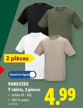 T-shirts, 2 pièces