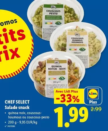 Snack - Salade snack