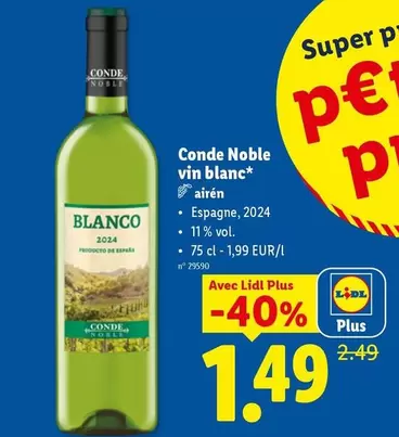 De - Vin Blanc
