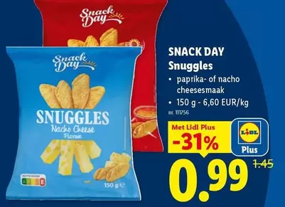Snack - Snuggles Nacho Cheese