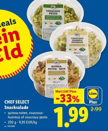 CHEF SELECT Snacksalade