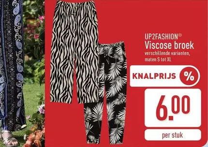 Viscose broek