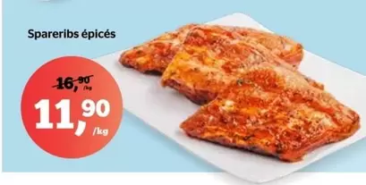 Spareribs épicés