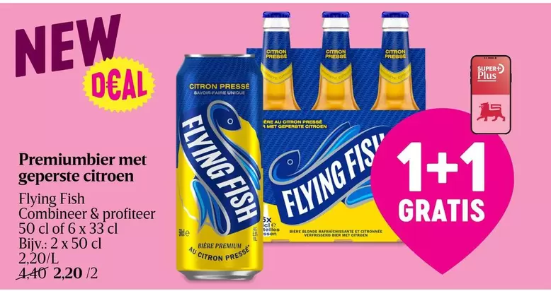 De - Premium beer with roasted lemon