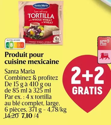 De - Tortilla Whole Wheat