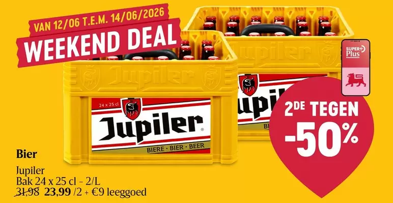 Jupiler - Bier Bak 24 x 25 cl