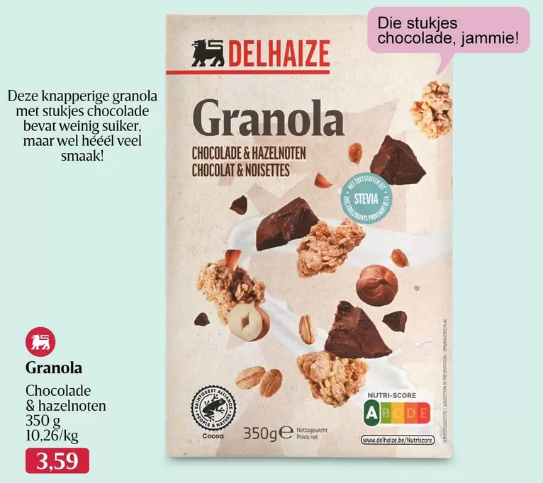 People - Granola Chocolade & Hazelnoten
