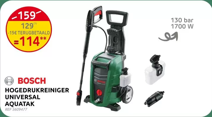 Bosch - HOGEDRUKREINIGER UNIVERSAL AQUATAK