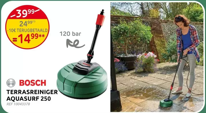 Bosch - TERRASREINIGER AQUASURF 250