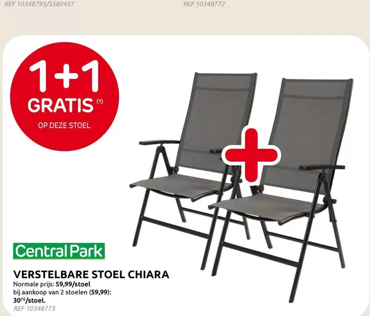 Park - VERSTELBARE STOEL CHIARA