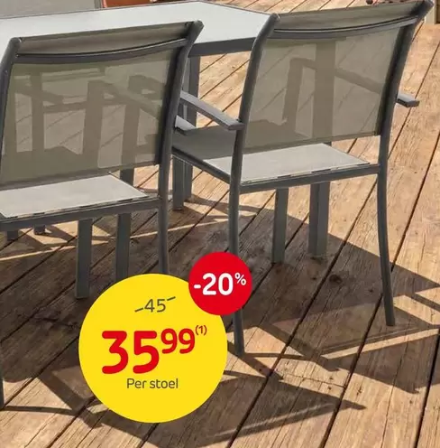 Outdoor chairs
