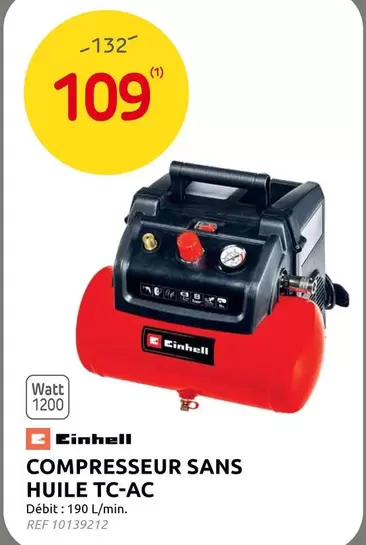 COMPRESSEUR SANS HUILE TC-AC