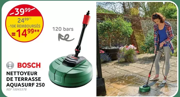 Bosch - NETTOYEUR DE TERRASSE AQUASURF 250