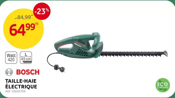 Bosch - TAILLE-HAIE ÉLECTRIQUE