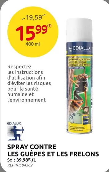 SPRAY CONTRE LES GUÊPES ET LES FRELONS