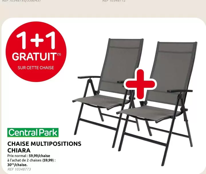 Park - CHAISE MULTIPOSITIONS