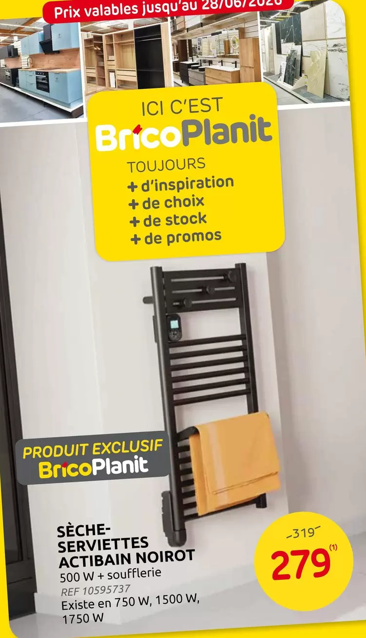 De - Sèche-serviettes Actibain Noirot
