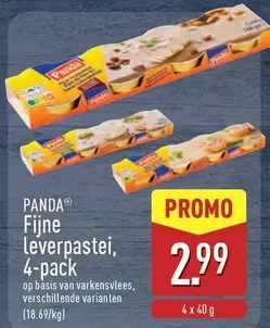 Panda - Fijne leverpastei
