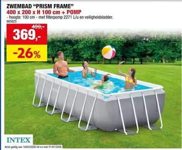 Intex - ZWEMBAD "PRISM FRAME"