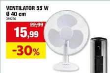 VENTILATOR 55 W Ø 40 cm 349226