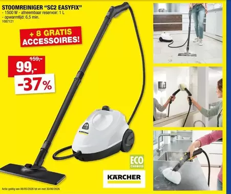 Karcher - STOOMREINIGER "SC2 EASYFIX"