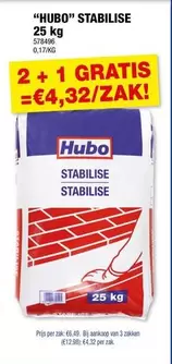 "HUBO" STABILISE 25 kg
