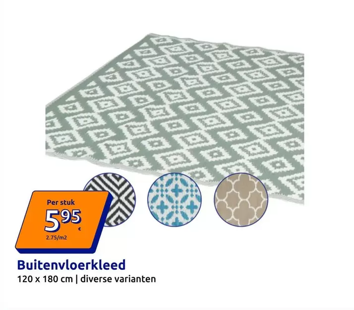 Buitenvloerkleed