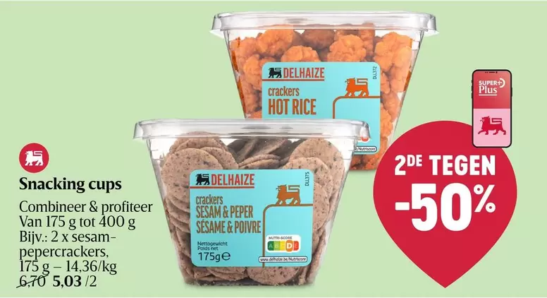 Hot - Snacking cups
