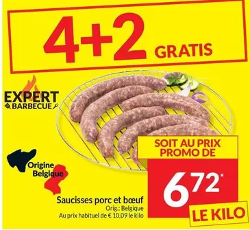 De - Saucisses porc et boeuf