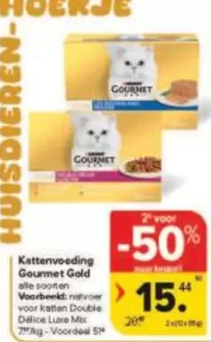 Kattenvoeding Gourmet Gold