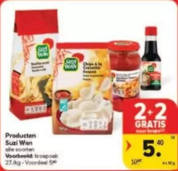 Producten Suzi Wan alle soorten Voorbeeld kroepoek